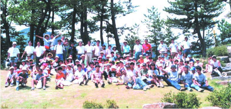 鹿屋体育大学生の参加でスタッフの平均年齢がぐっと下がりました